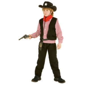 Lucky Cowboy Sheriff Kinderkostüm-Kinder 116