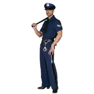 Police Officer Kostüm für Herren-Herren 50
