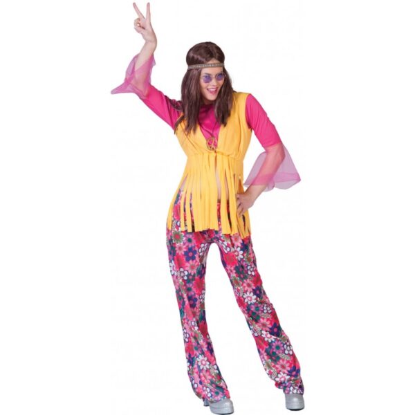 60's Woodstock Lady Kostüm-Damen 42/44