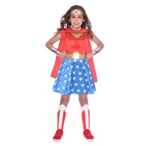 Lizenz Wonder Woman Kinderkostüm-Kinder 8-10 Jahre