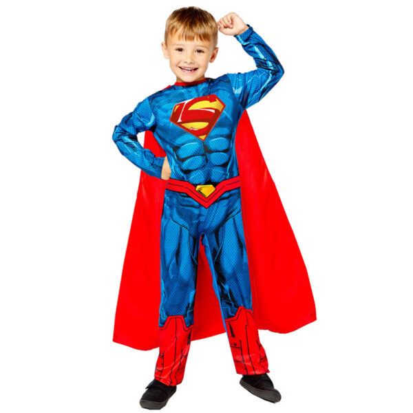 Recyceltes Superman Kostüm für Kinder-Kinder 10-12 Jahre