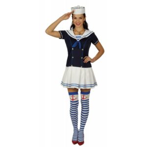 Sailor Girl Matrosin Damenkostüm-Damen 44/46