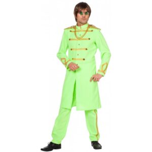 Sergeant Pepper Kostüm in grün-Herren 50