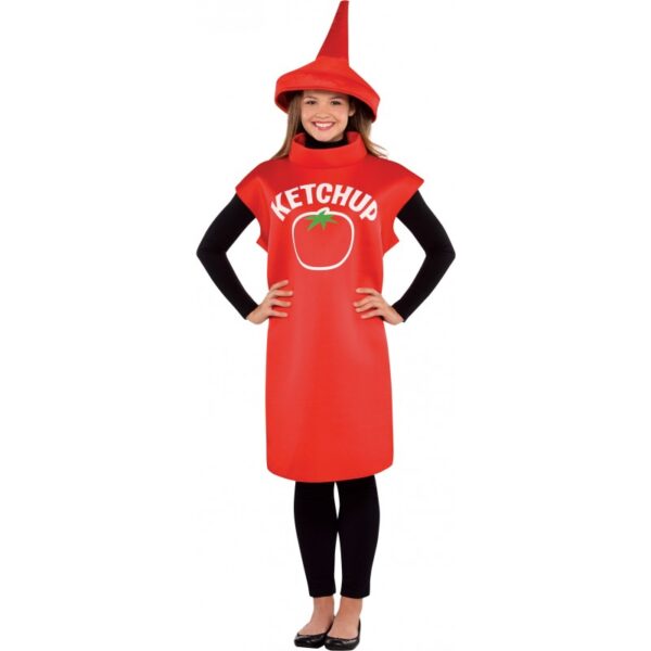 Sweet Ketchup Bottle Kostüm-M/L