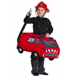 Feuerwehrfahrzeug Kinderkostüm-Einheitsgröße