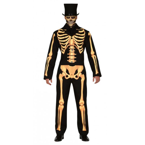 Mr. Bone Skelett Kostüm für Herren-L