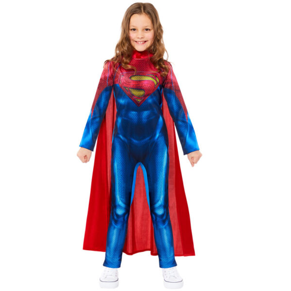 Supergirl Movie Kostüm für Mädchen-Kinder 8-10 Jahre