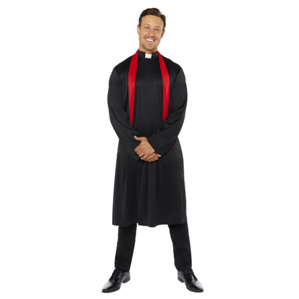 Pfarrer Kostüm für Herren-L