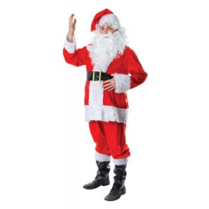 Weihnachtsmann Anzug Santa Herrenkostüm-L
