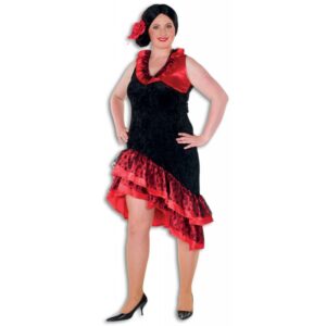 Alejandra Flamenco Tänzerin Plus-Size Kostüm