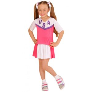 Amber Cheerleader Kinderkostüm-Kinder 11-13