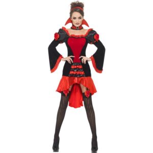 Sexy Barock Vampirlady Kostüm-L