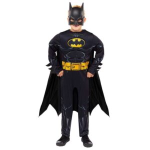 Batman Comic Kostüm für Kinder Deluxe-Kinder 8-10 Jahre