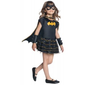 Batgirl Glitzer Kinderkostüm-L