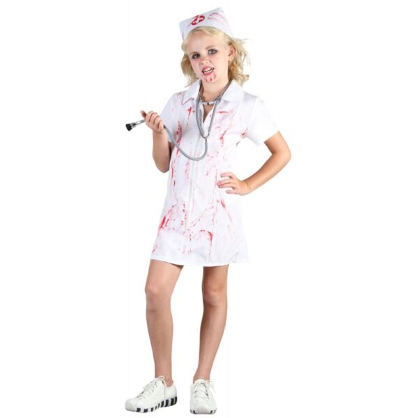 Scary Horror Nurse Kinderkostüm-L