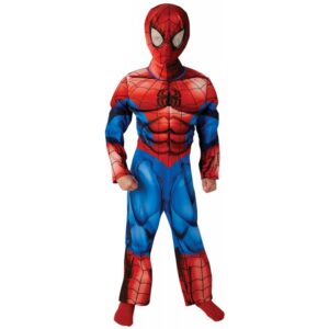 Deluxe Ultimate Spiderman Kostüm für ältere Kinder-Kinder 9-10