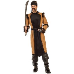 Djingis Khan Mongolischer Krieger Kostüm-Herren 60