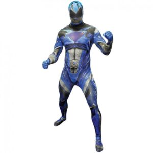 Deluxe Power Ranger Morphsuit Blau-XXL