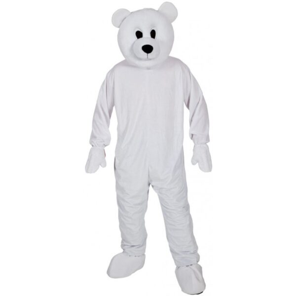 Eisbär Maskottchen Kostüm-Einheitsgröße (M-XL)