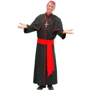Geistlicher Kardinal Kostüm -L