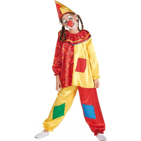 Giggle Clownskostüm für Kinder-Kinder 86