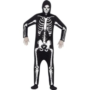 Evil Halloween Skelett Kostüm-S