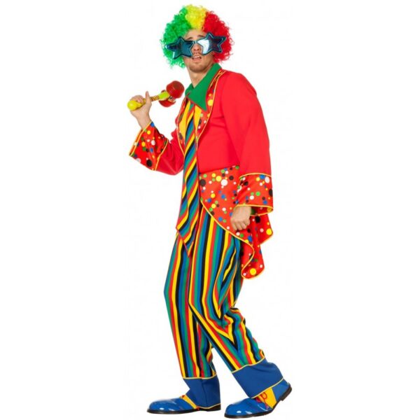 Happy Pippo Zirkus Clown Herrenkostüm-Herren 56