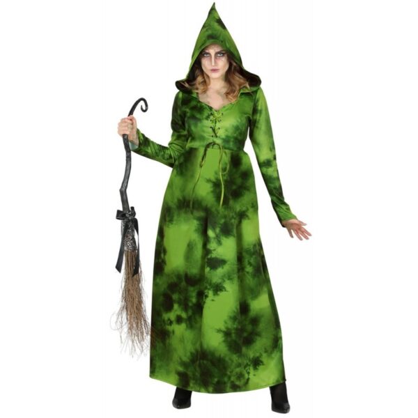 Hexe des Waldes Damenkostüm grün-XXL