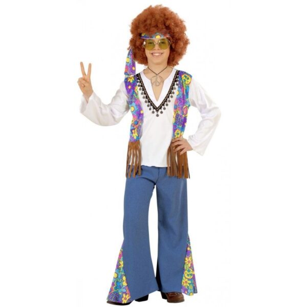 Woodstock Hippie Kostüm für Jungen-RK 158