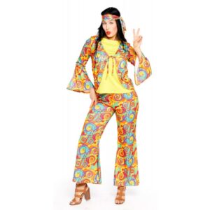 Hippie Girl Sunny Damenkostüm-XL