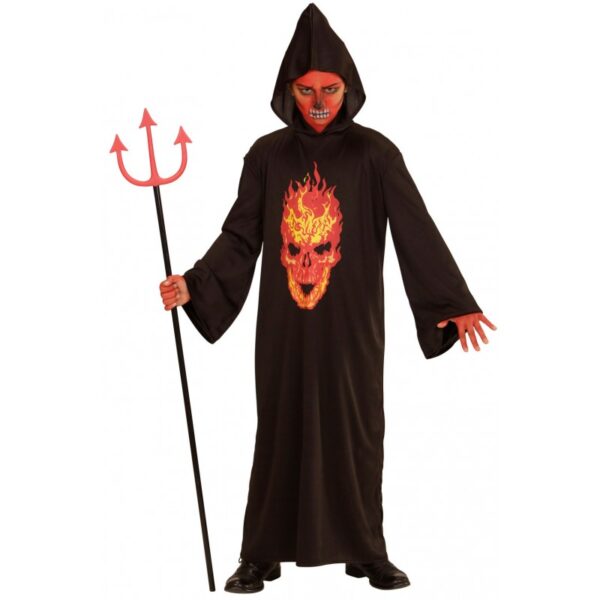 Höllenteufel Halloween Kostüm-Kinder 140