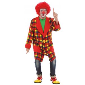 Karo Clown Jacke-Herren 54