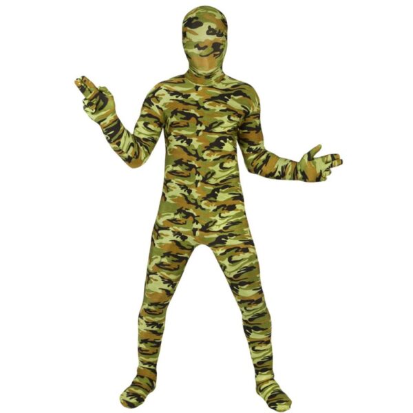 Morphsuit Commando Kinderkostüm-L