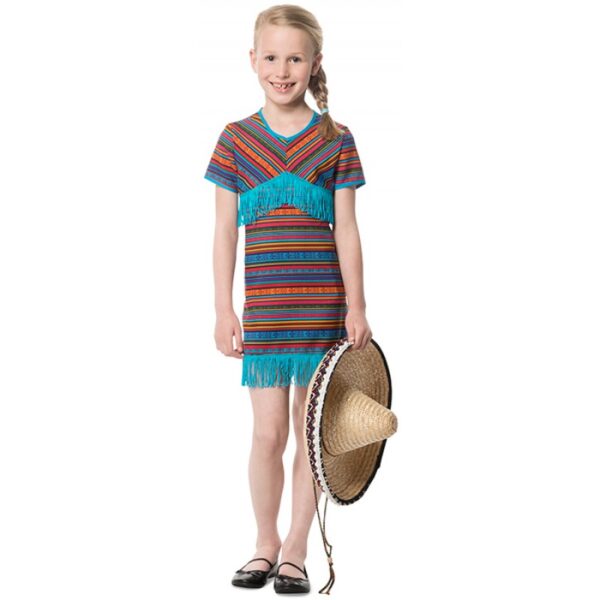 La Nina Mexiko Kleid für Mädchen-Kinder 164