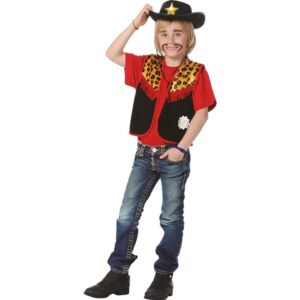Leo Cowboy Weste-Kinder 128
