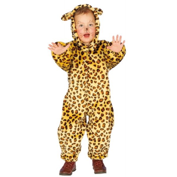 Mini Leo Leopardenkostüm für Kinder-Kinder 128