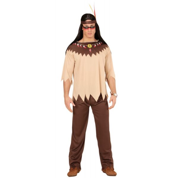 Listiger Lurch Indianer Kostüm für Herren-XL