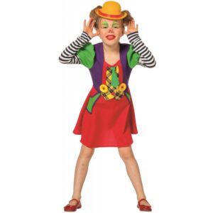 Little Lulu Clownmädchen Kinderkostüm-Kinder 164