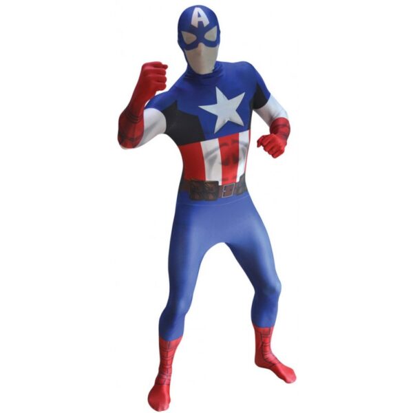 Marvel Captain America Morphsuit Deluxe-XXL