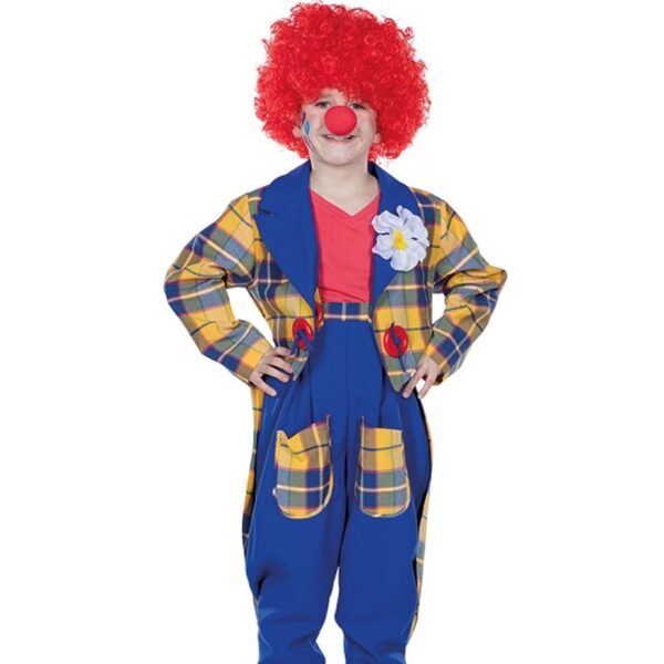 Mc Pippo Clowns Frack für Kinder-Kinder 164