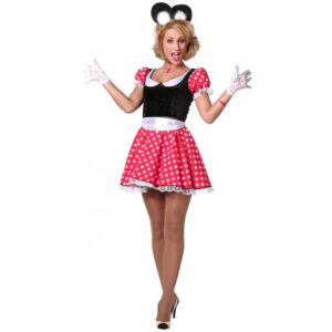 Minnie Maus Lady Kostüm-Damen 40