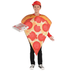 Salami Pizza Kinderkostüm-Kinder 8-10 Jahre