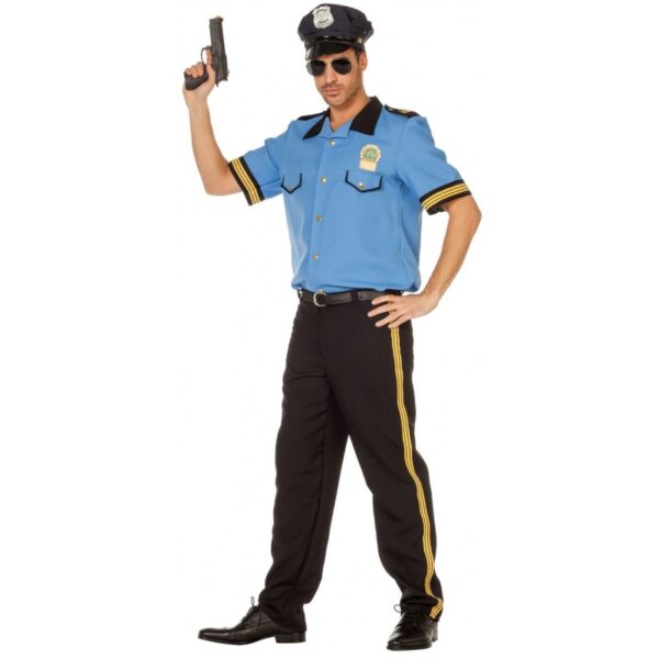 Policeman Cop Polizei Kostüm-Herren 56