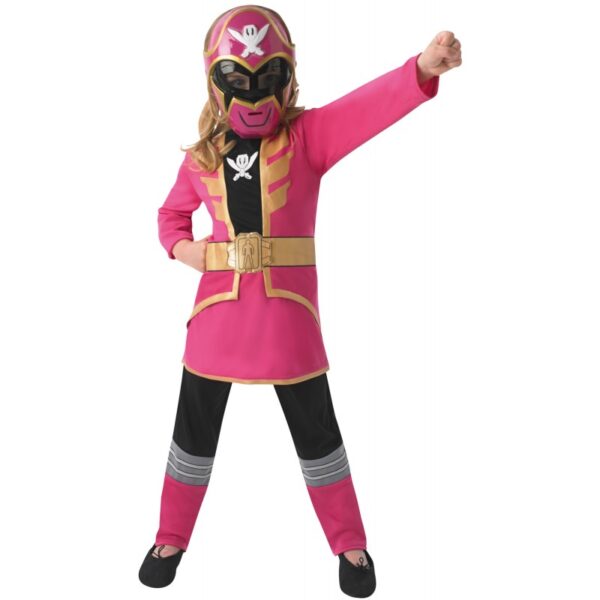 Power Ranger Super Megaforce pink Kinderkostüm-L