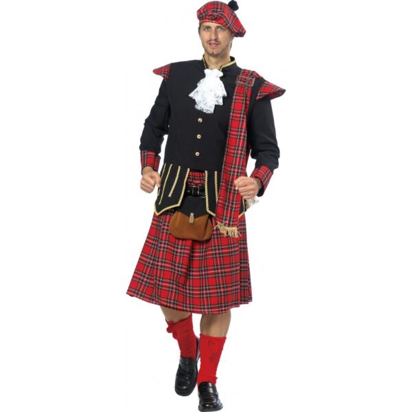 Schotten-Mann Kostüm-Herren 52
