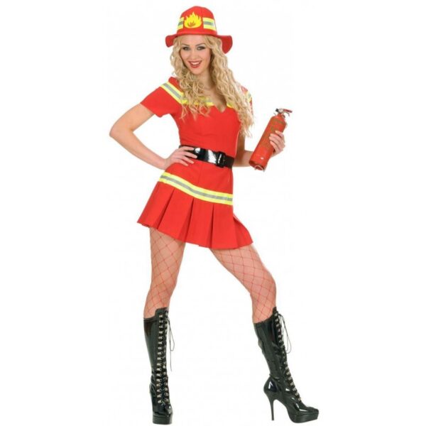 Sexy Feuerwehrfrau Kostüm-L