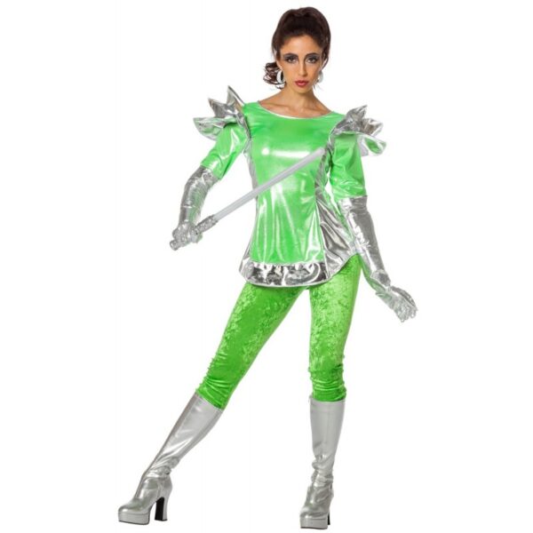 Spacegirl Galaxy Sci-Fi Kostüm-Damen 48