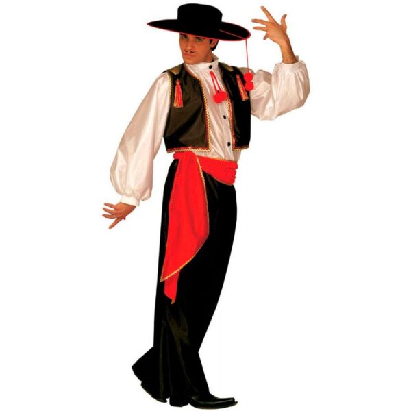 Spanischer Flamencotänzer Herrenkostüm-S