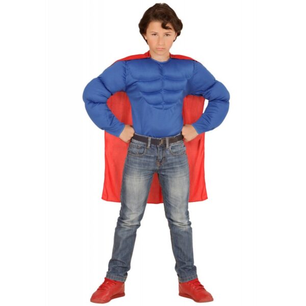 Superheld Muskel Kinderkostüm-Kinder 11-13