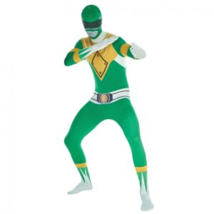 Ultimativer Power Ranger Morphsuit Grün-XS